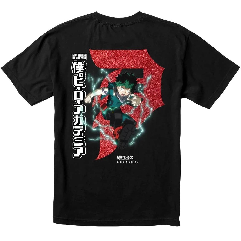 Primitive Skate Men's X My Hero Academia Dirty P Izuku Midoriya Tee T-Shirt